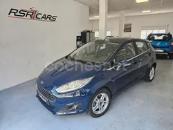 Azul Usado 2014 Ford Fiesta Titanium Utilitario | 8990 € (Un poco caro)