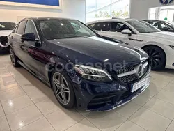 Azul Usado 2020 Mercedes C220 Berlina | 35.900 € (Un poco caro)