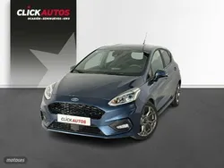 Azul Usado 2021 Ford Fiesta ST-Line Utilitario | 12.900 € (Precio justo)