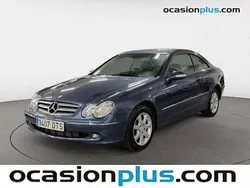 Azul Usado 2005 Mercedes CLK270 Elegance Coupe | 11.450 € (Precio justo)