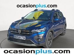 Azul Usado 2021 Dacia Sandero Comfort Utilitario | 14.537 € (Precio justo)