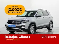 Blanco Usado 2023 VW T-Cross Advance SUV | 18.490 € (Precio justo)