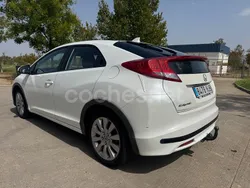 Blanco Usado 2013 Honda Civic Sport Berlina | 7000 €