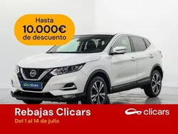 Blanco Usado 2019 Nissan Qashqai N-Connecta SUV | 18.290 € (Precio justo)