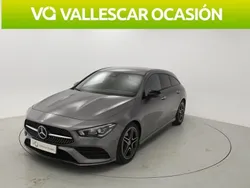 Gris / plata Usado 2021 Mercedes CLA180 Shooting Brake AMG line Familiar | 31.890 € (Caro)