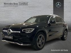 Negro Usado 2021 Mercedes GLC220 AMG line SUV | 40.900 € (Precio justo)