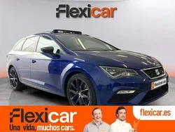Azul Usado 2020 Seat Leon FR Familiar | 17.470 € (Precio justo)