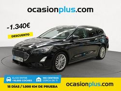 Negro Usado 2019 Ford Focus Titanium Familiar | 14.750 € (Precio justo)