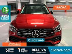 Rojo Usado 2022 Mercedes GLC220 SUV | 35.790 € (Super precio)