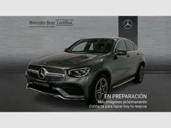Gris Usado 2021 Mercedes GLC220 AMG line SUV | 43.990 €
