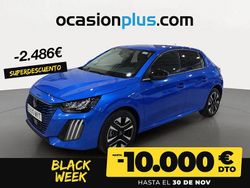 Azul Usado 2025 Peugeot 208 Allure Utilitario | 19.590 € (Precio justo)