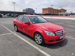 Rojo Usado 2009 Mercedes C220 Avantgarde Berlina | 11.000 € (Buen precio)