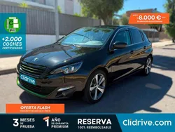 Negro Usado 2015 Peugeot 308 Allure Utilitario | 8890 € (Precio justo)