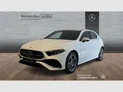 Blanco polar Usado 2023 Mercedes A250 AMG line Berlina | 35.900 € (Precio justo)