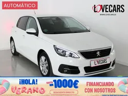 Blanco Usado 2021 Peugeot 308 Active Berlina | 13.500 € (Precio justo)
