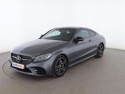 Gris Usado 2021 Mercedes C220 AMG line Coupe | 35.899 € (Buen precio)