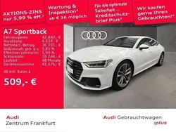 Azul Usado 2021 Audi A7 Sportback S-Line Utilitario | 44.770 €