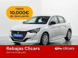Blanco Usado 2022 Peugeot 208 Active Utilitario | 13.490 € (Precio justo)