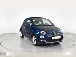 Azul Usado 2022 Fiat 500C Dolcevita Descapotable | 13.600 € (Precio justo)