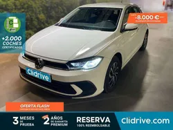 Blanco Usado 2022 VW Polo Life Utilitario | 15.390 € (Precio justo)