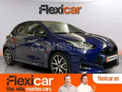 Azul Usado 2021 Toyota Yaris Hybrid Active Berlina | 18.490 € (Precio justo)