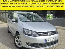 Gris / plata Usado 2020 VW Sharan Advance Monovolumen | 31.995 € (Un poco caro)