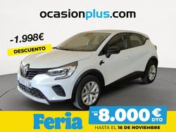 Blanco Usado 2022 Renault Captur Intens SUV | 17.790 € (Precio justo)