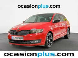 Rojo Usado 2014 Skoda Rapid Ambition Utilitario | 12.900 € (Caro)