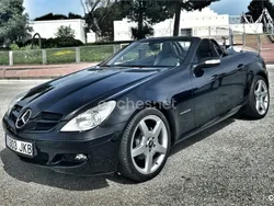 Negro Usado 2004 Mercedes SLK200 Descapotable | 8900 € (Buen precio)