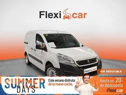 Blanco Usado 2018 Peugeot Partner Comfort Monovolumen | 8690 € (Precio justo)