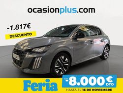 Gris / plata Usado 2025 Peugeot 208 Allure Utilitario | 19.990 € (Precio justo)