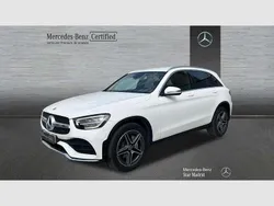 Blanco Usado 2021 Mercedes GLC220 SUV | 37.990 € (Precio justo)
