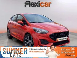 Rojo Usado 2022 Ford Fiesta Trend+ Utilitario | 15.390 € (Precio justo)