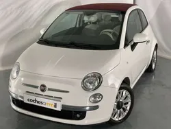 Blanco Usado 2015 Fiat 500C Lounge Descapotable | 7900 € (Precio justo)