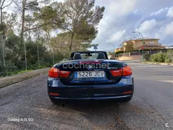 Azul Usado 2015 BMW 420 Descapotable | 19.000 € (Buen precio)