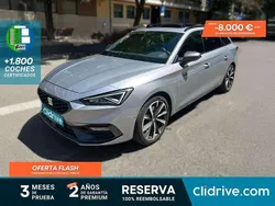 Gris Usado 2021 Seat Leon FR Familiar | 18.390 € (Precio justo)