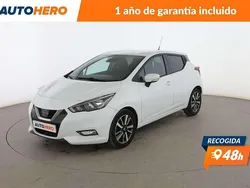 Blanco Usado 2017 Nissan Micra Visia Utilitario | 9499 € (Precio justo)