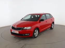 Rojo Usado 2017 Skoda Rapid Ambition Utilitario | 10.299 € (Caro)