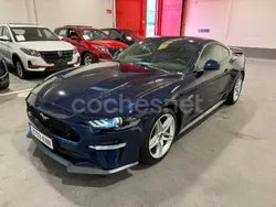 Azul Usado 2018 Ford Mustang GT Coupe | 41.900 € (Un poco caro)