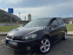 Negro Usado 2010 VW Golf VI Sport Berlina | 6800 € (Precio justo)