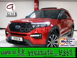 Rojo Usado 2022 Ford Explorer ST-Line SUV | 52.990 € (Precio justo)