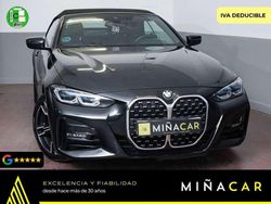 Negro Usado 2022 BMW 420 Descapotable | 32.840 € (Super precio)