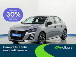 Gris Usado 2024 Peugeot 208 Active Utilitario | 14.590 € (Precio justo)