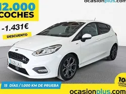 Blanco Usado 2020 Ford Fiesta ST-Line Utilitario | 14.319 € (Precio justo)