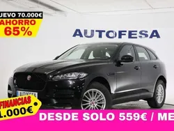 Negro Usado 2019 Jaguar F-Pace Prestige SUV | 24.650 € (Buen precio)