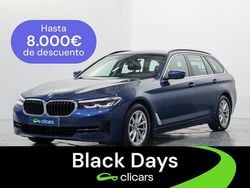 Azul Usado 2020 BMW 520 Familiar | 25.690 € (Precio justo)
