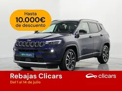 Blanco Usado 2021 Jeep Compass Limited SUV | 21.290 € (Precio justo)