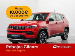 Rojo Usado 2024 Jeep Compass Altitude SUV | 28.890 € (Precio justo)