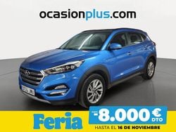 Azul Usado 2017 Hyundai Tucson SUV | 18.750 € (Precio justo)