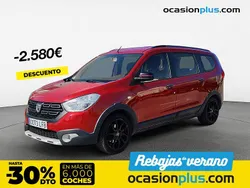 Rojo Usado 2020 Dacia Lodgy Monovolumen | 17.500 € (Un poco caro)